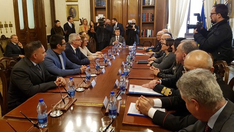 Presidente Pigliaru Roma incontra Ministro Trenta Presidente Pigliaru Roma incontra Ministro Trenta