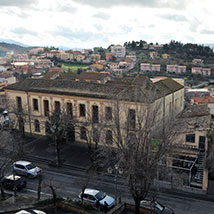Laconi panorama Museo del Menhir Laconi panorama Museo del Menhir