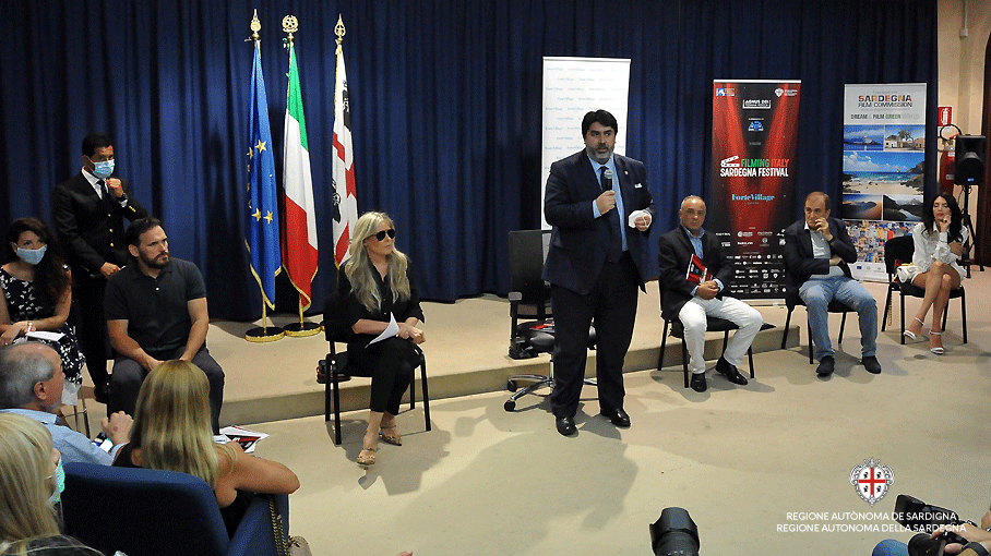 Solinas Chessa presentazione 3^ edizione Filming Italy Sardegna Festival Solinas Chessa presentazione 3^ edizione Filming Italy Sardegna Festival